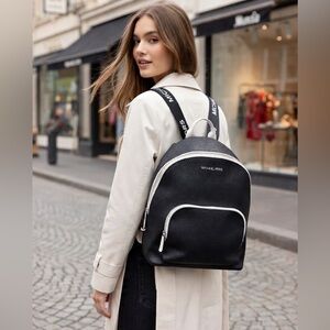 Michael Kors Lacey Medium Leather Backpack